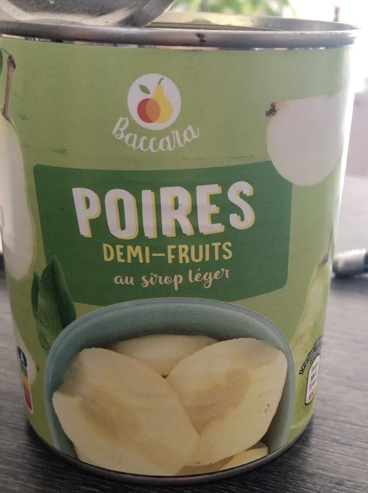 Poires demi fruits