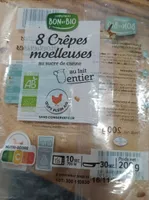Crêpe moelleuses