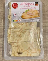 4 Crêpe de froment jambon et emmental