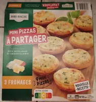 Mini pizza à partager