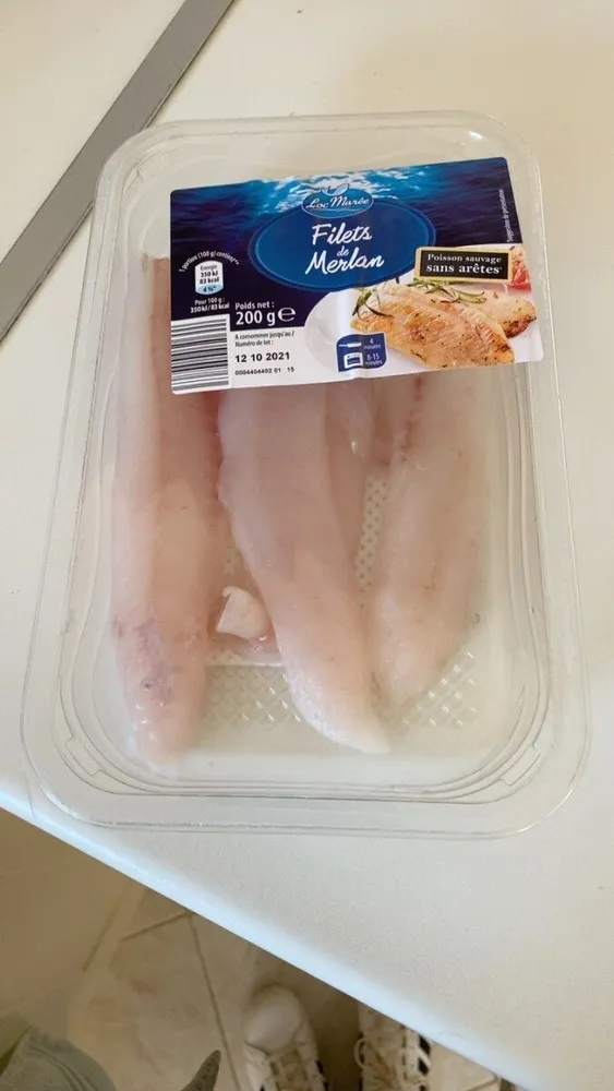Filets de merlan