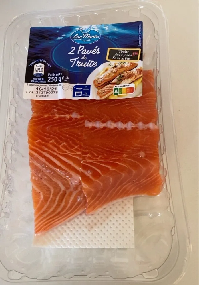 Paves de truite