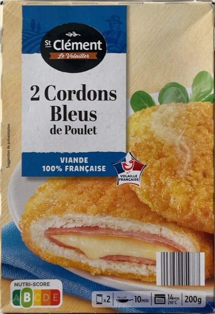 Cordon bleu de poulet