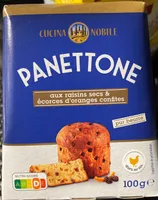 Panettone Pur Beurre aux raisins secs et écorces d’orange confites