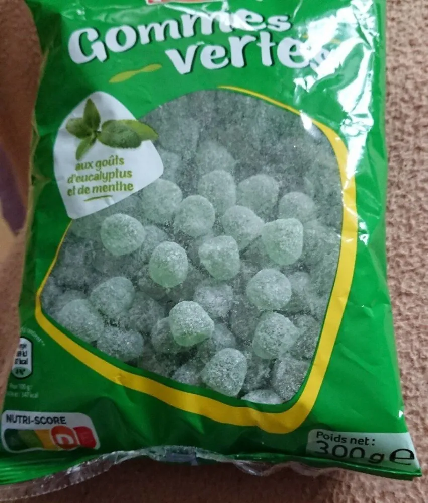 Gommes vertes