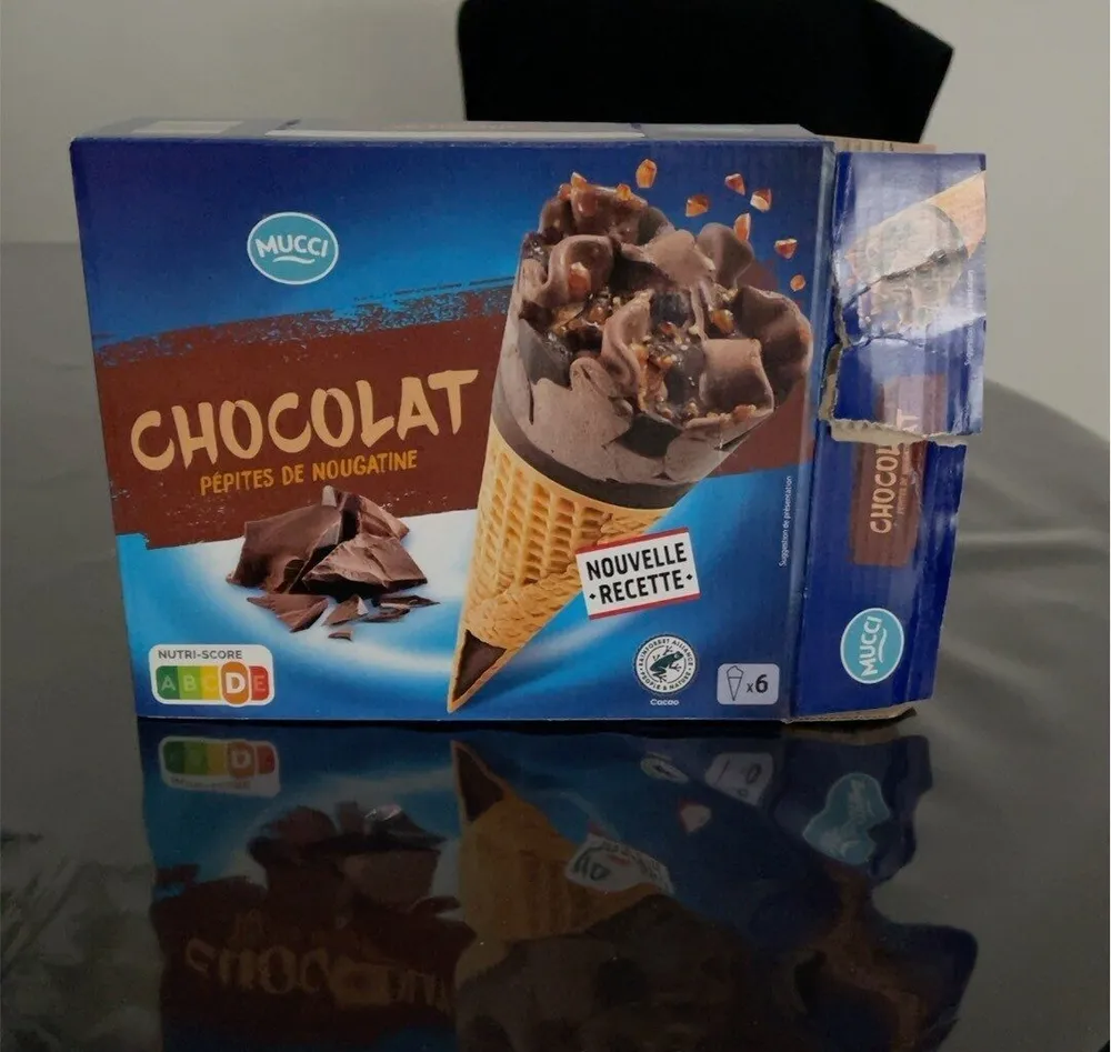 Cornet chocolat
