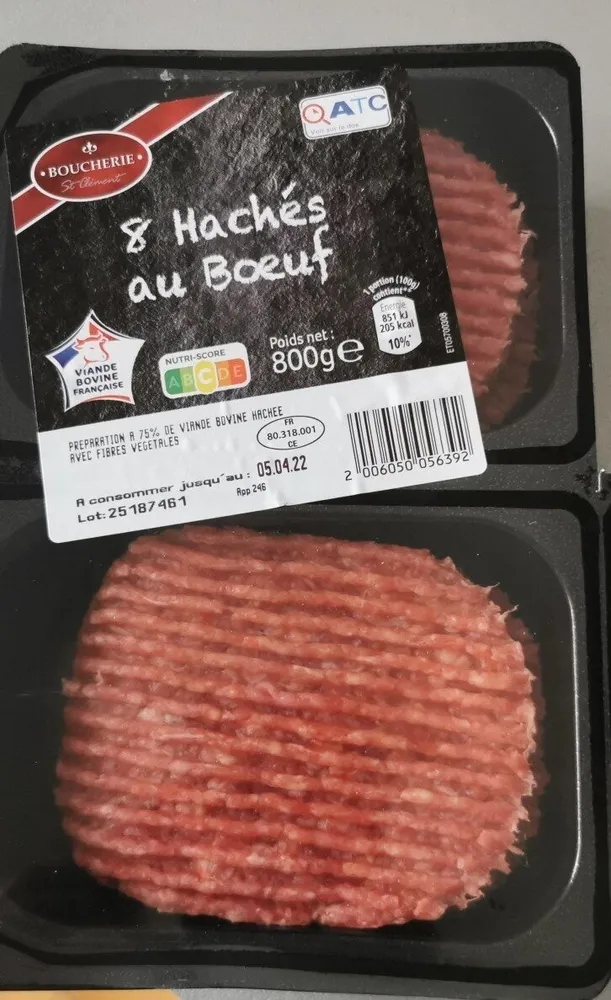 Hachés au bœuf