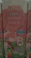 Lait saveur fraise