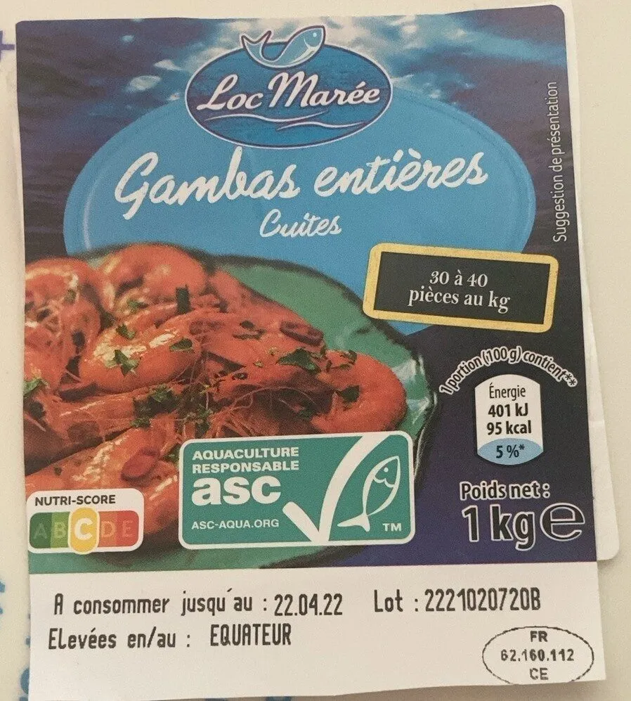 Gambas entieres
