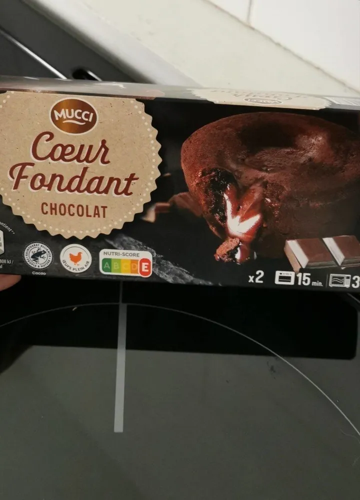 Cœur fondant chocolat