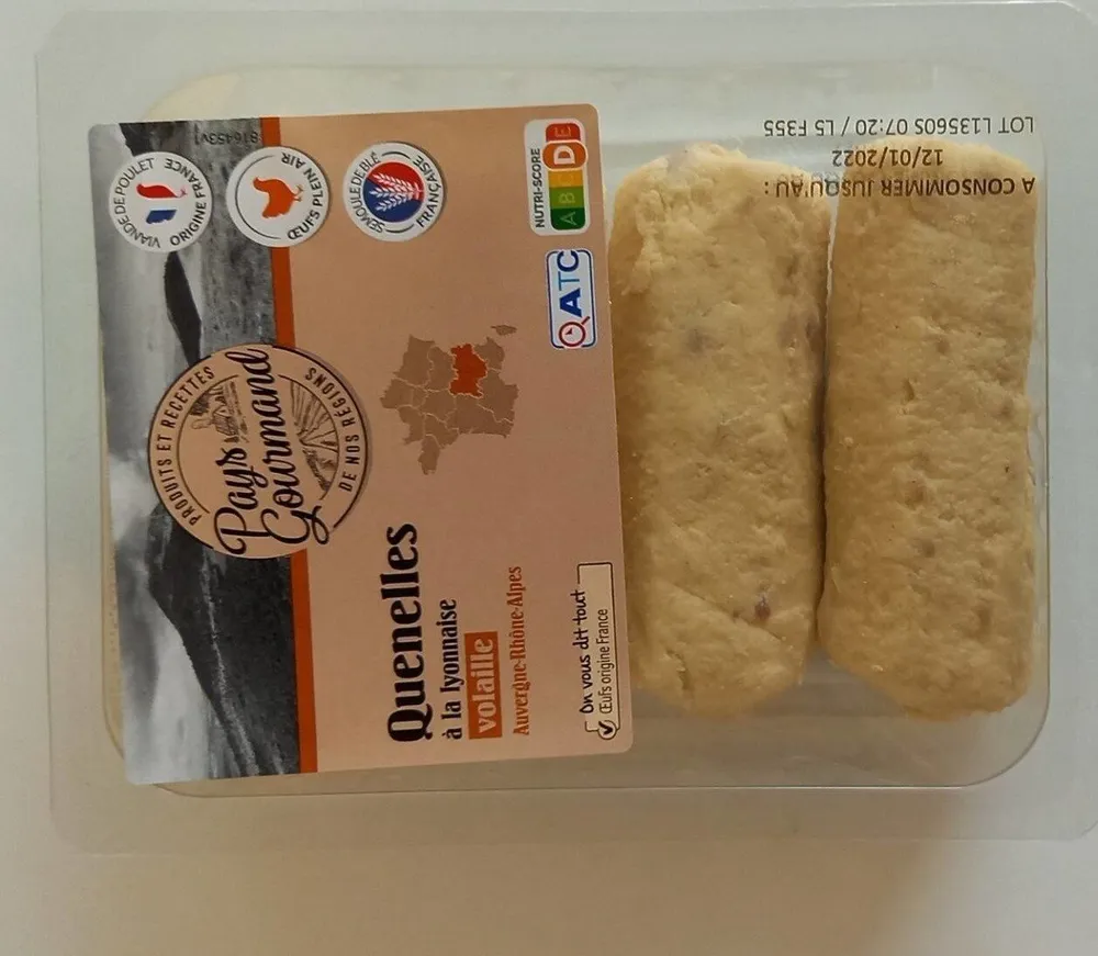 Quenelles à la lyonnaise volaille