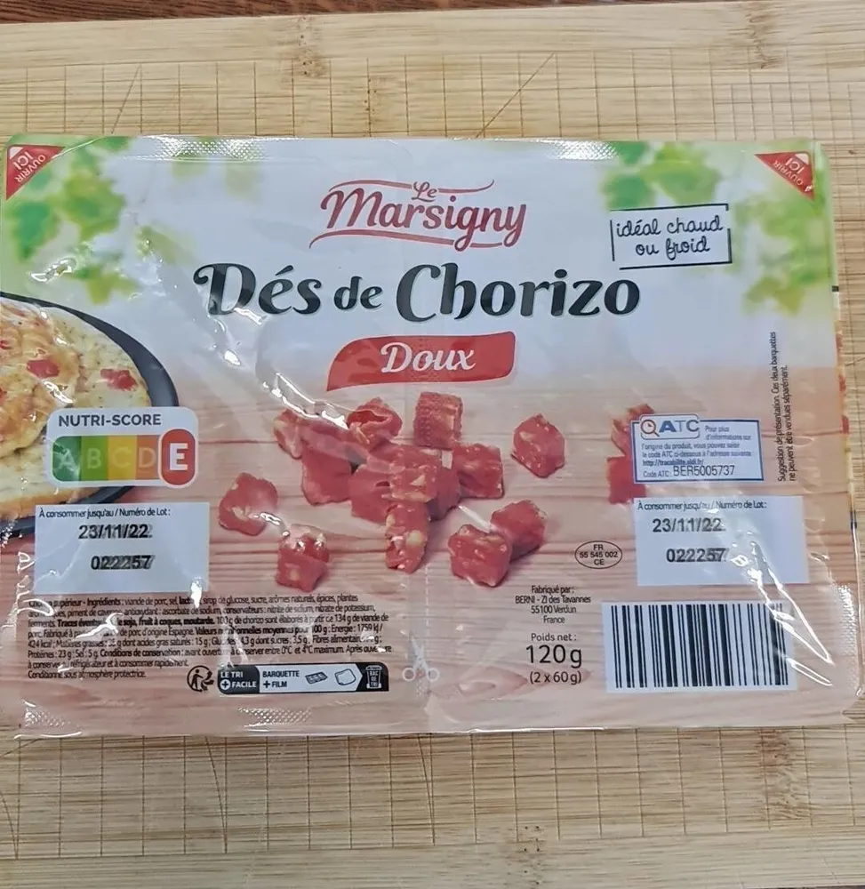 Dès de Chorizo