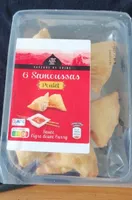 6 samoussas