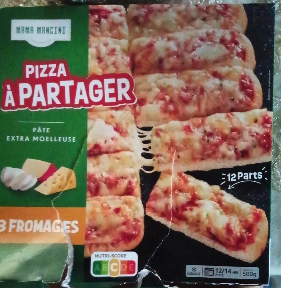 Pizza à partager