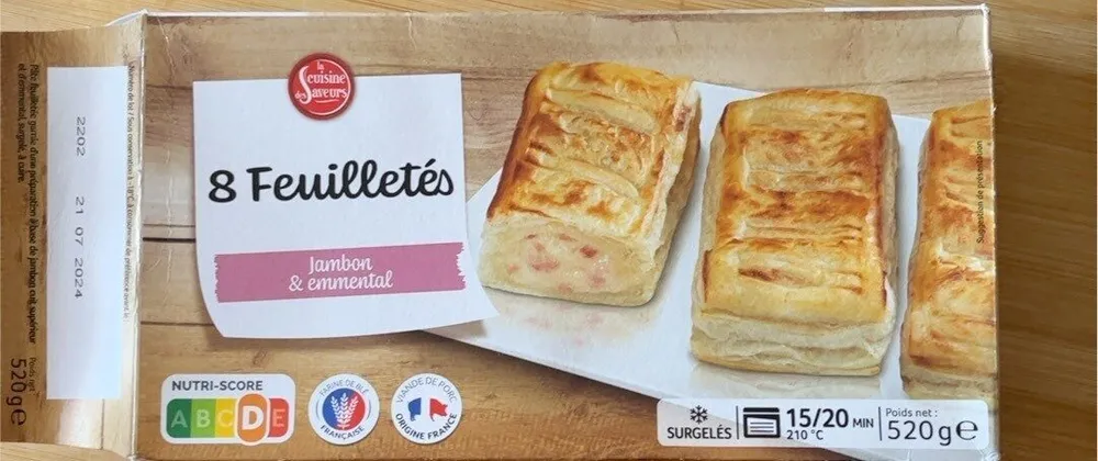 Feuillée jambon emental