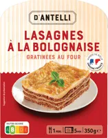 Lasagnes à la bolognaise