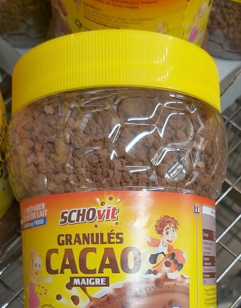 Granulés cacao  maigre