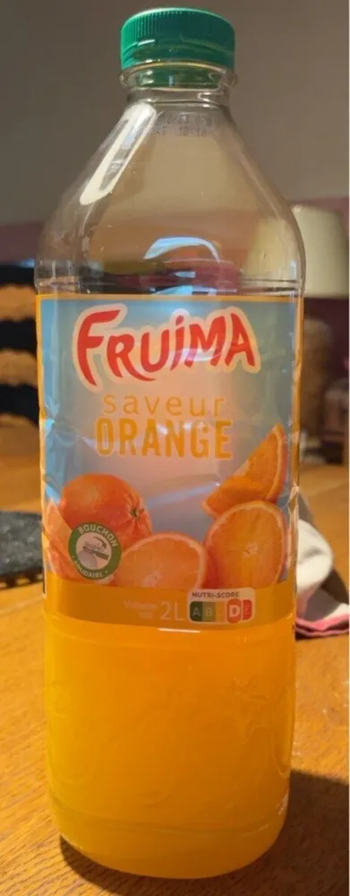 Boisson Saveur Orange (aux jus de fruits à base de concentrés aromatisée)