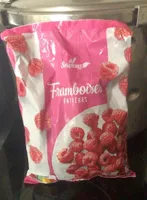 Framboises entières