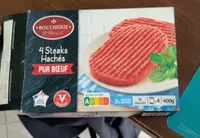 4 steaks hachés pur boeuf