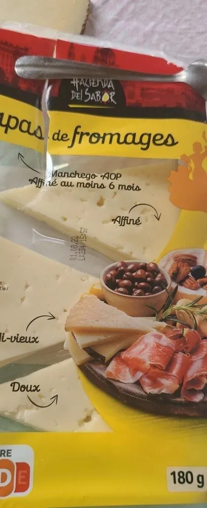 Tapas de fromages