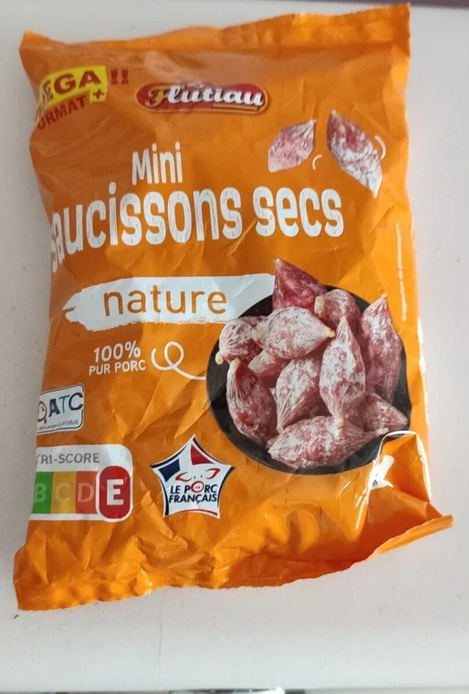 Mini saucissons secs nature