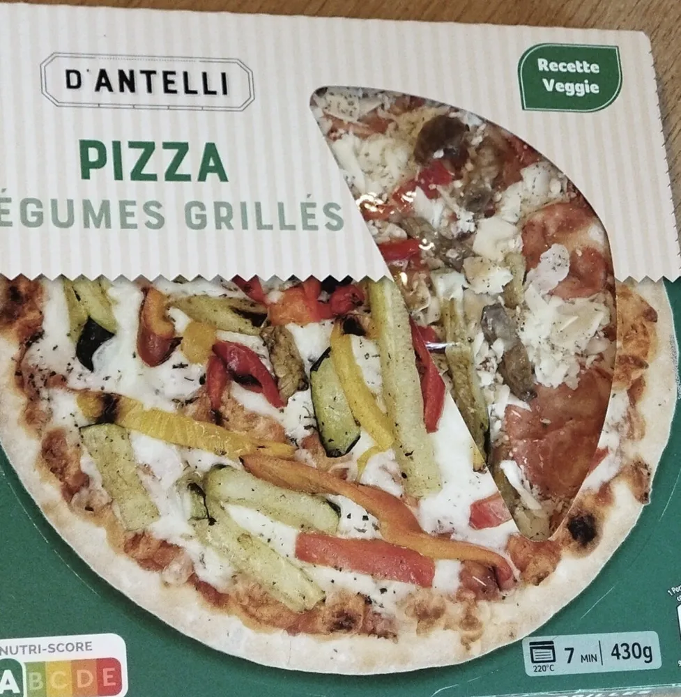 Pizza - légumes grillés