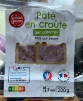 Pâté en croûte aux pistaches