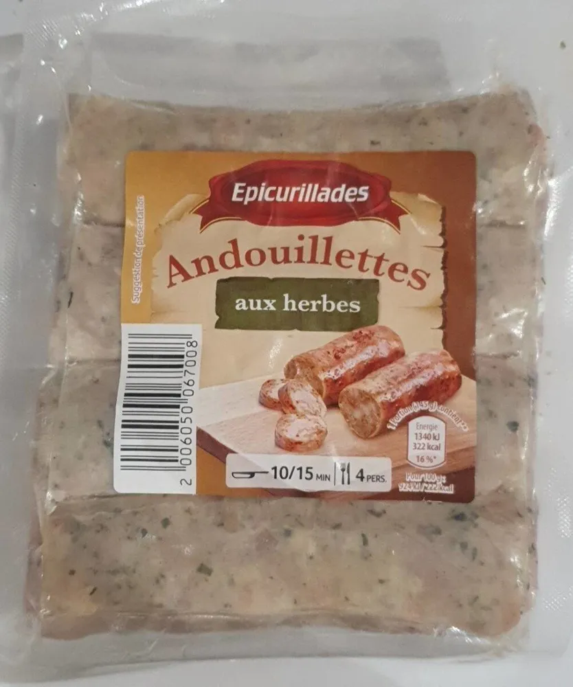 Andouillettes aux herbes