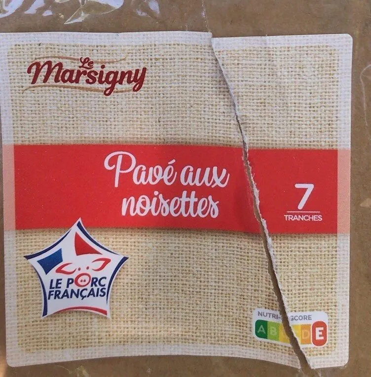 Pavé aux noisettes