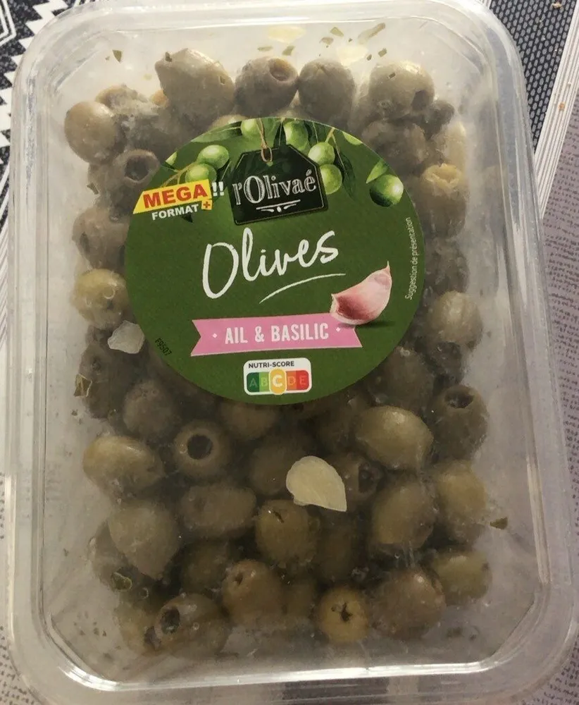 Olives ail & basilc