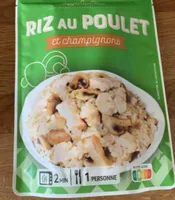 Riz au poulet et champignons