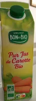 Jus de carotte bio