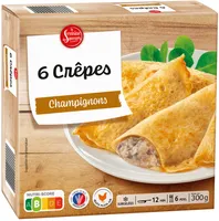 6 Crêpes champignons