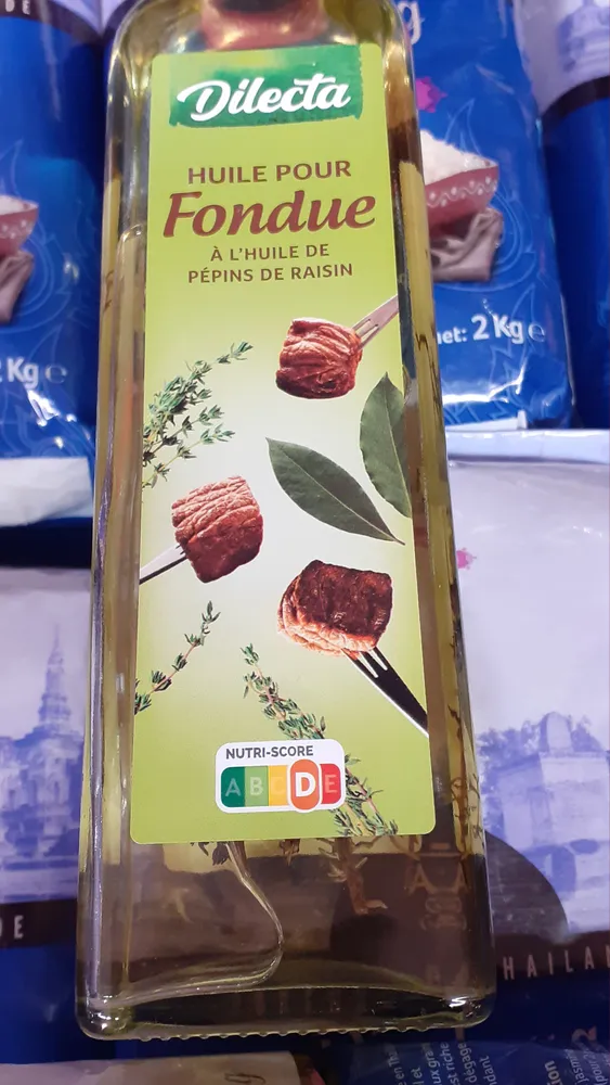 Huile pour fondue