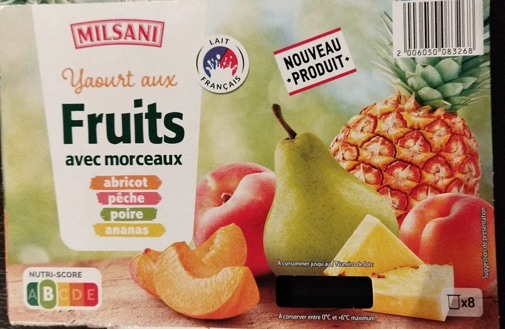 Yaourts aux fruits