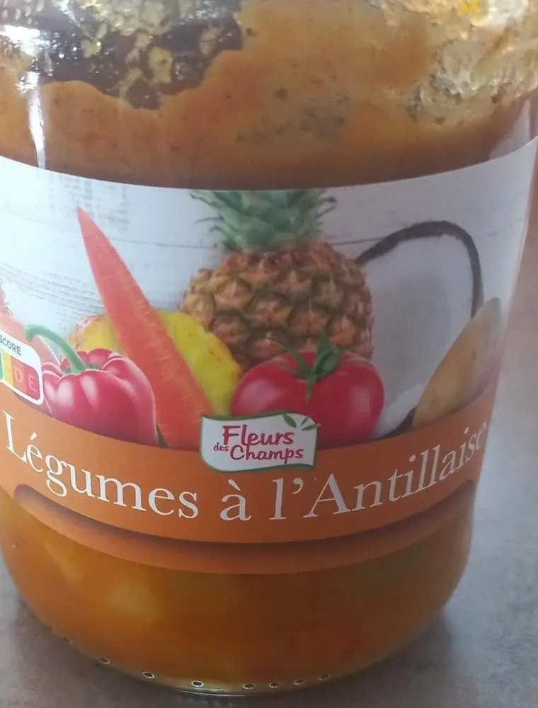 Légumes à l'Antillaise