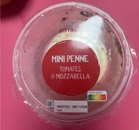 Mini penne tomates mozza