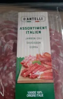 Assortiment de charcuteries italiennes
