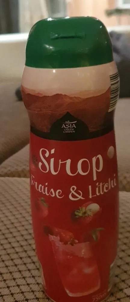 Sirop Fraise et Litchi