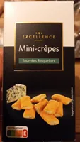 Mini-crêpes fourrées Roquefort