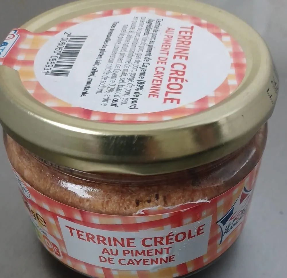 Terrine Créole au piment de Cayenne