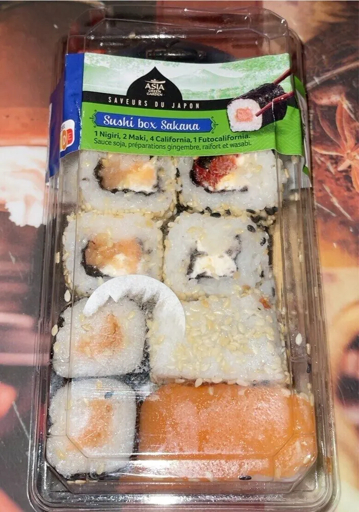 Sushis box Sakana