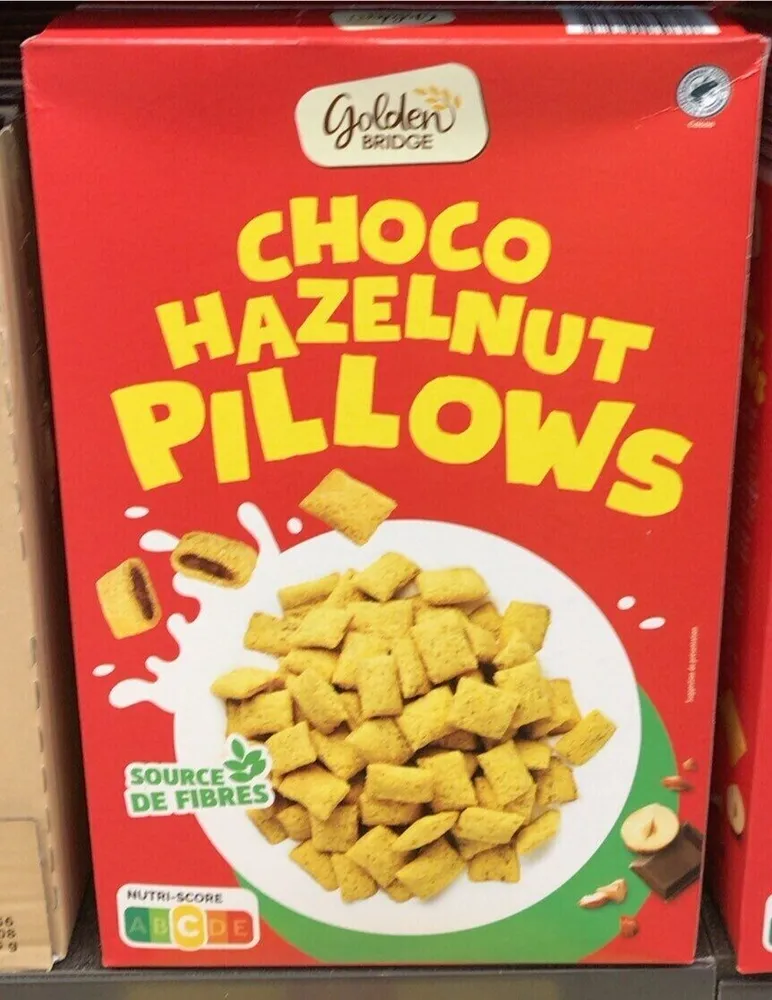 Choco hazelnut pillows