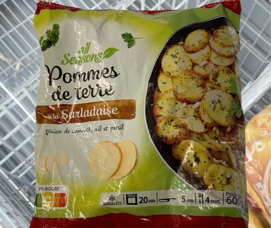 Pommes de terre à la sarladaise