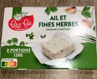 Ail et Fines Herbes Fromage à Tartiner