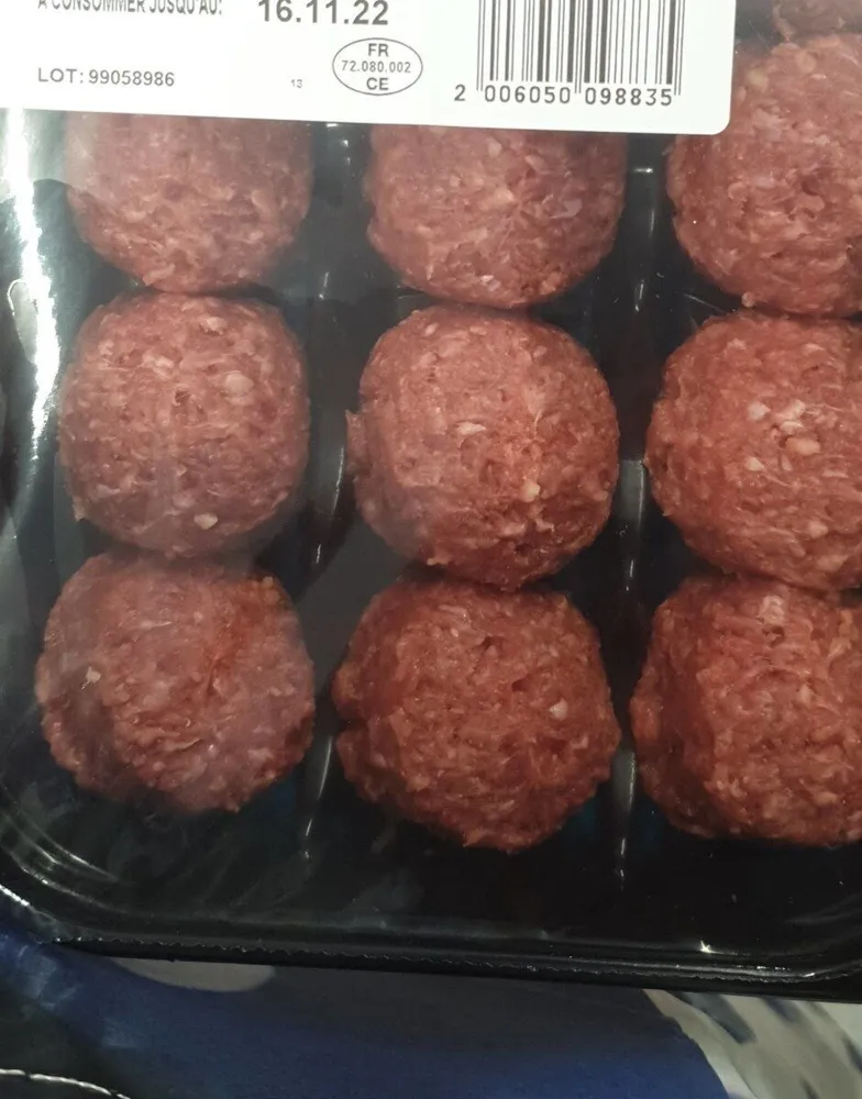 Boulettes au boeuf