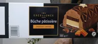 Bûche patissière Chocolat-Caramel
