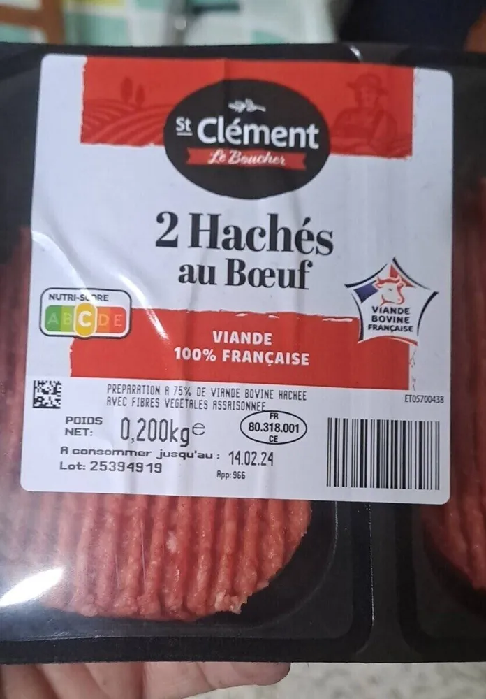 Hachés au boeuf
