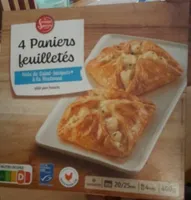 Paniers feuilletés x4